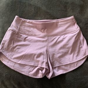 Lululemon speed up short highrise 2.5 inseam